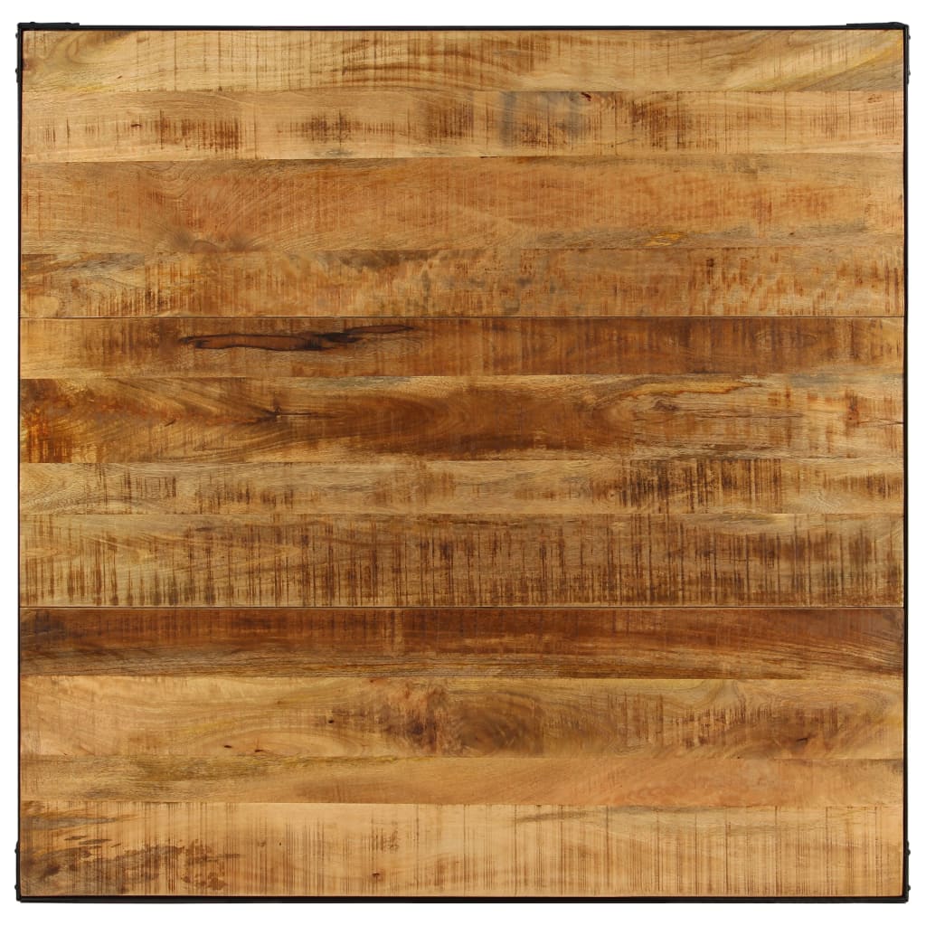 vidaXL Mesa de comedor de madera maciza de mango 140x140x76 cm