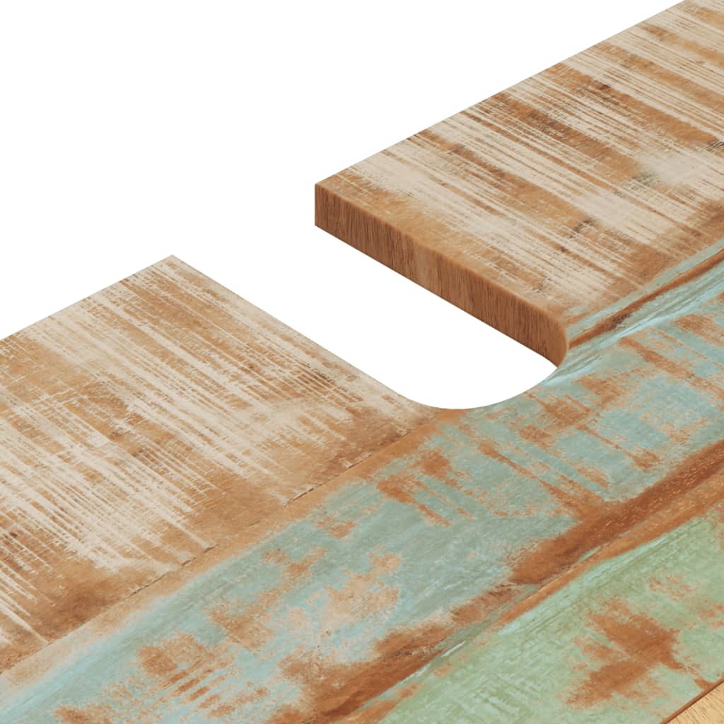 vidaXL Mueble de lavabo madera reciclada madera ingeniería 62x33x58 cm
