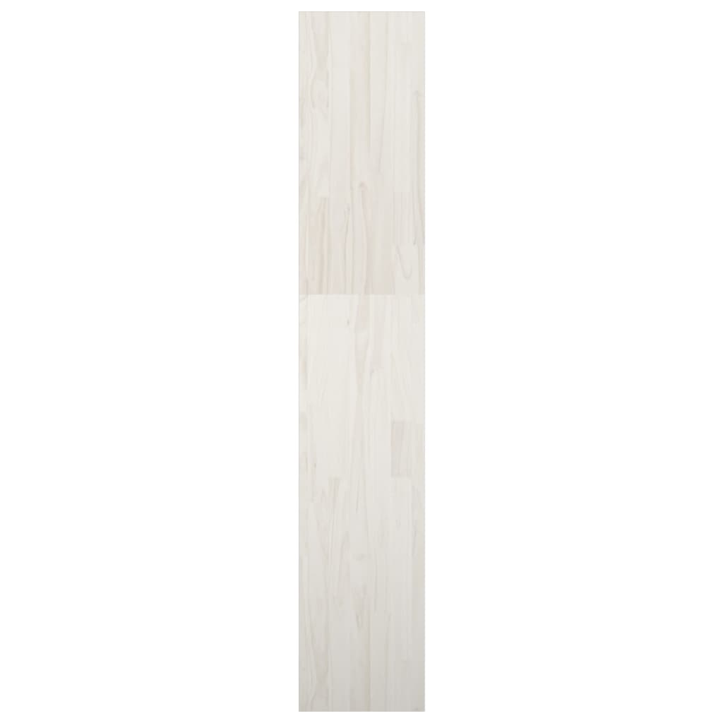 vidaXL Estantería/divisor de espacios pino blanco 40x30x167,5 cm