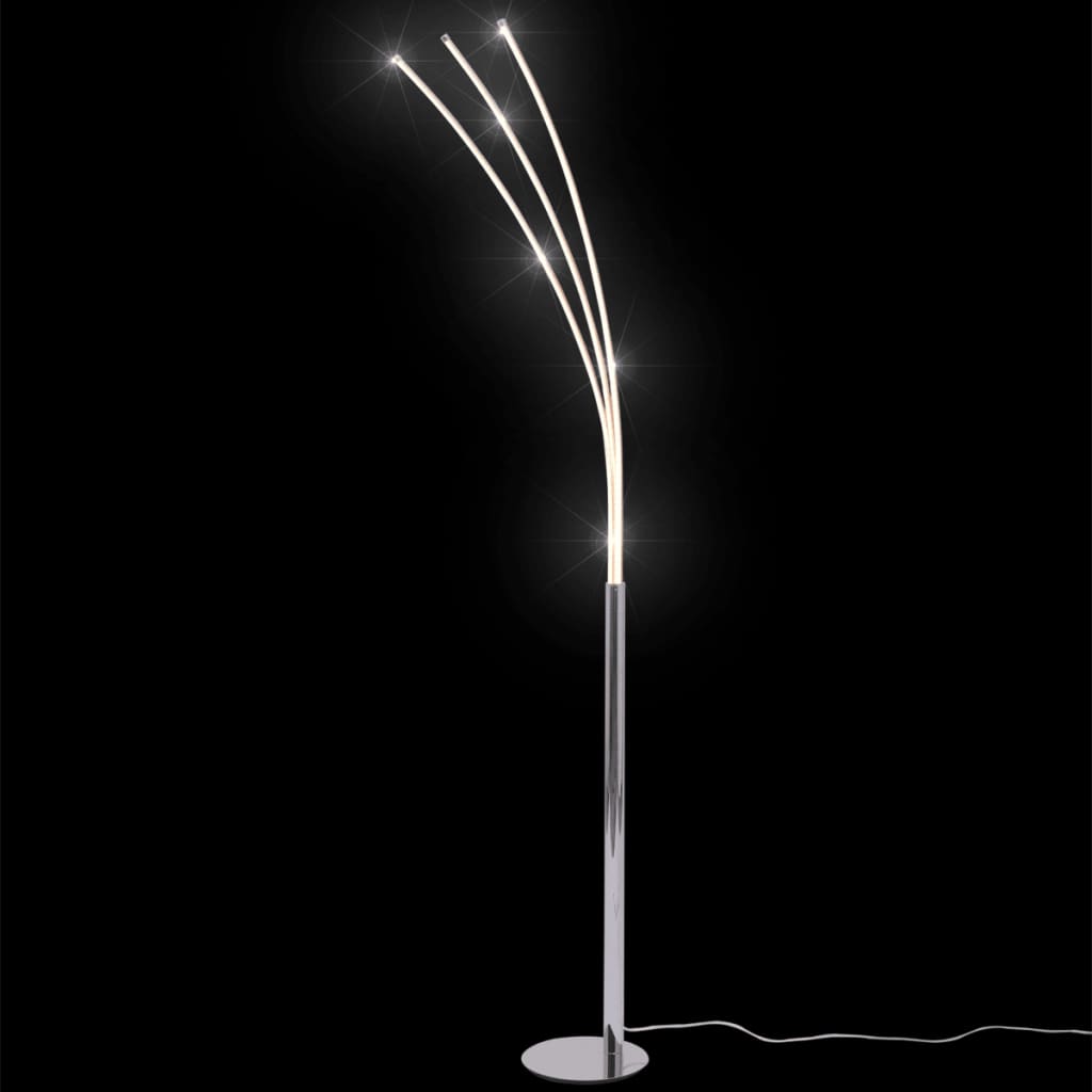 vidaXL Lámpara de pie con luz LED 25 W