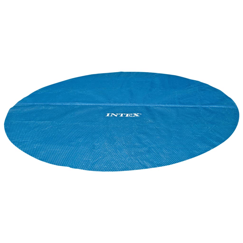 Intex Cubierta de piscina solar de polietileno azul 290 cm