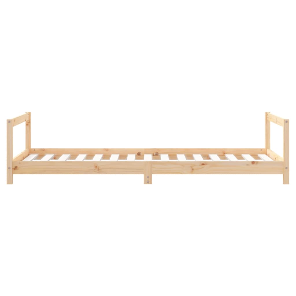 vidaXL Estructura de cama para niños madera maciza de pino 90x190 cm