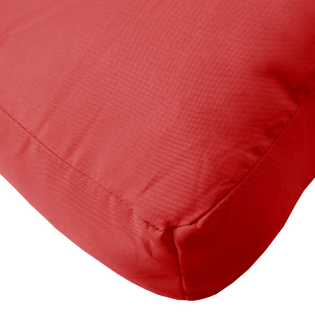vidaXL Cojín para sofá de palets tela Oxford rojo 60x60x8 cm