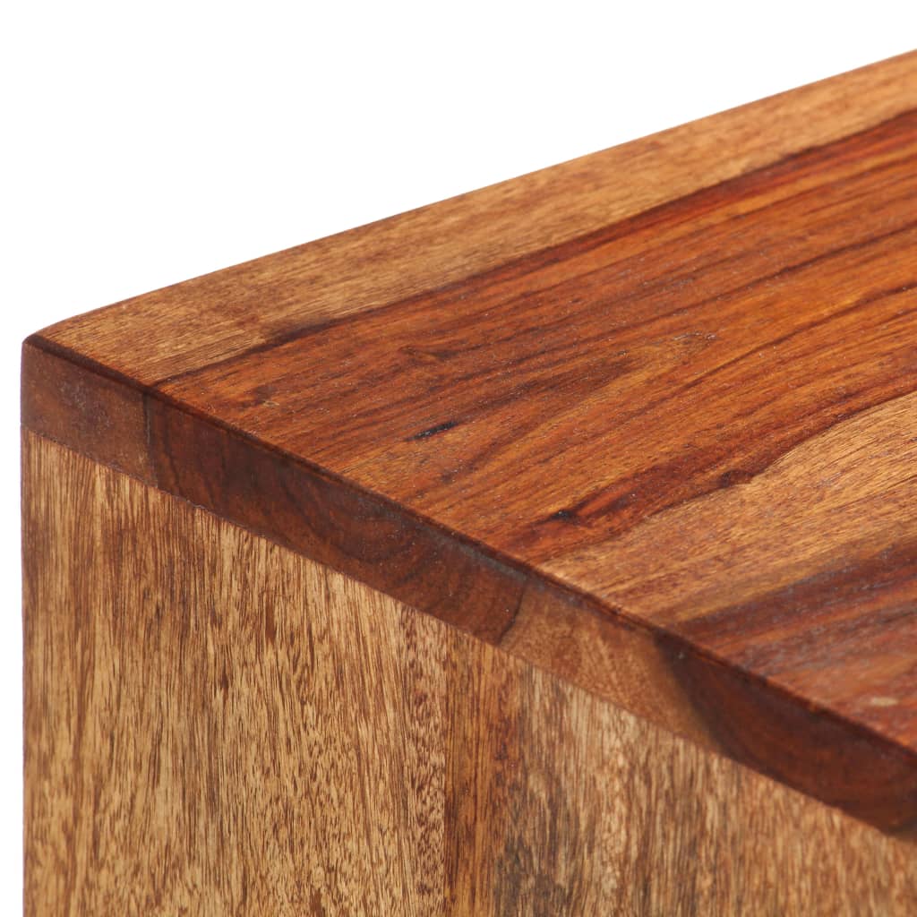 vidaXL Mueble para TV madera maciza de sheesham 160x30x45 cm
