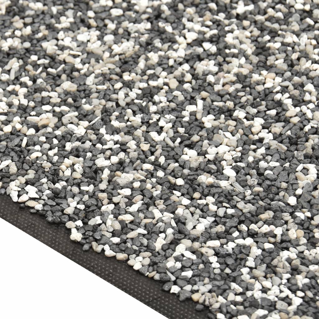vidaXL Revestimiento de piedra gris 600x60 cm