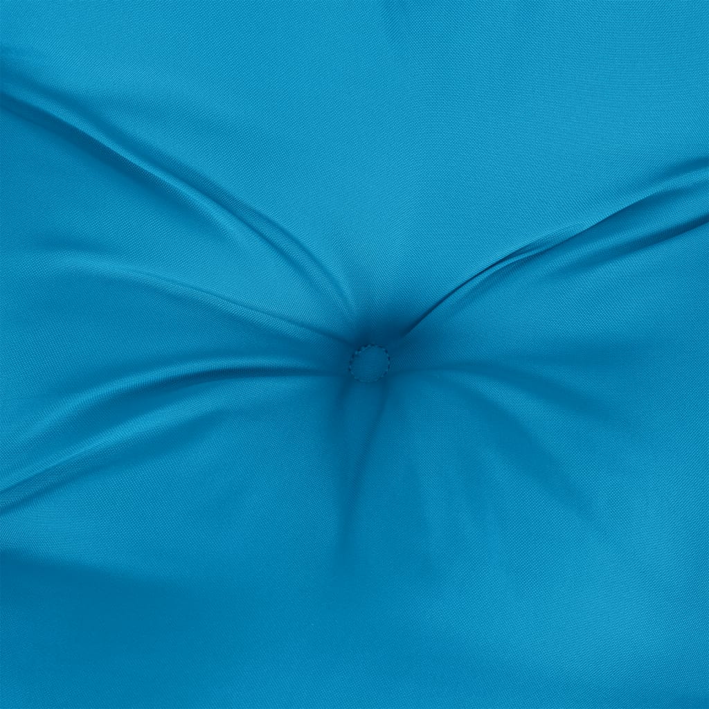 vidaXL Cojines de palets de jardín 6 uds tela Oxford azul 50x50x7 cm