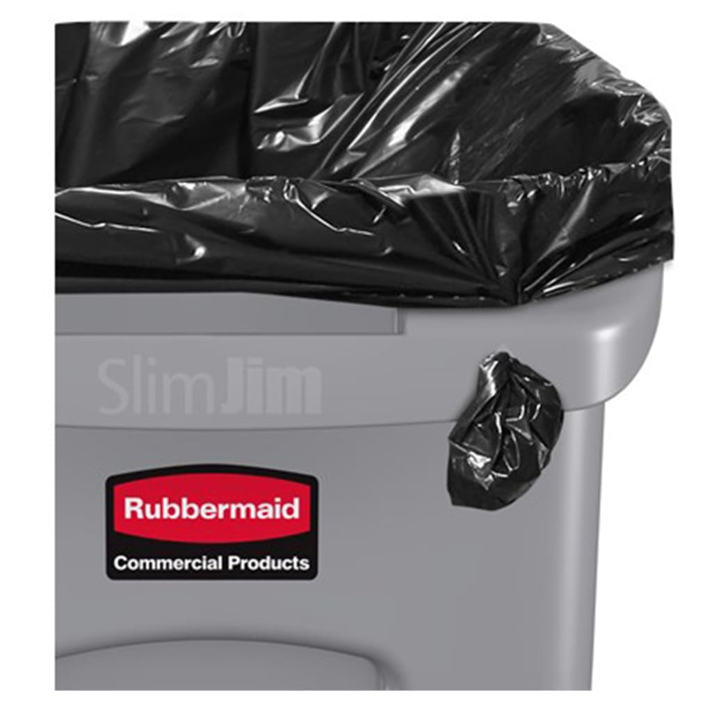 Rubbermaid Contenedor Slim Jim 60 litros gris