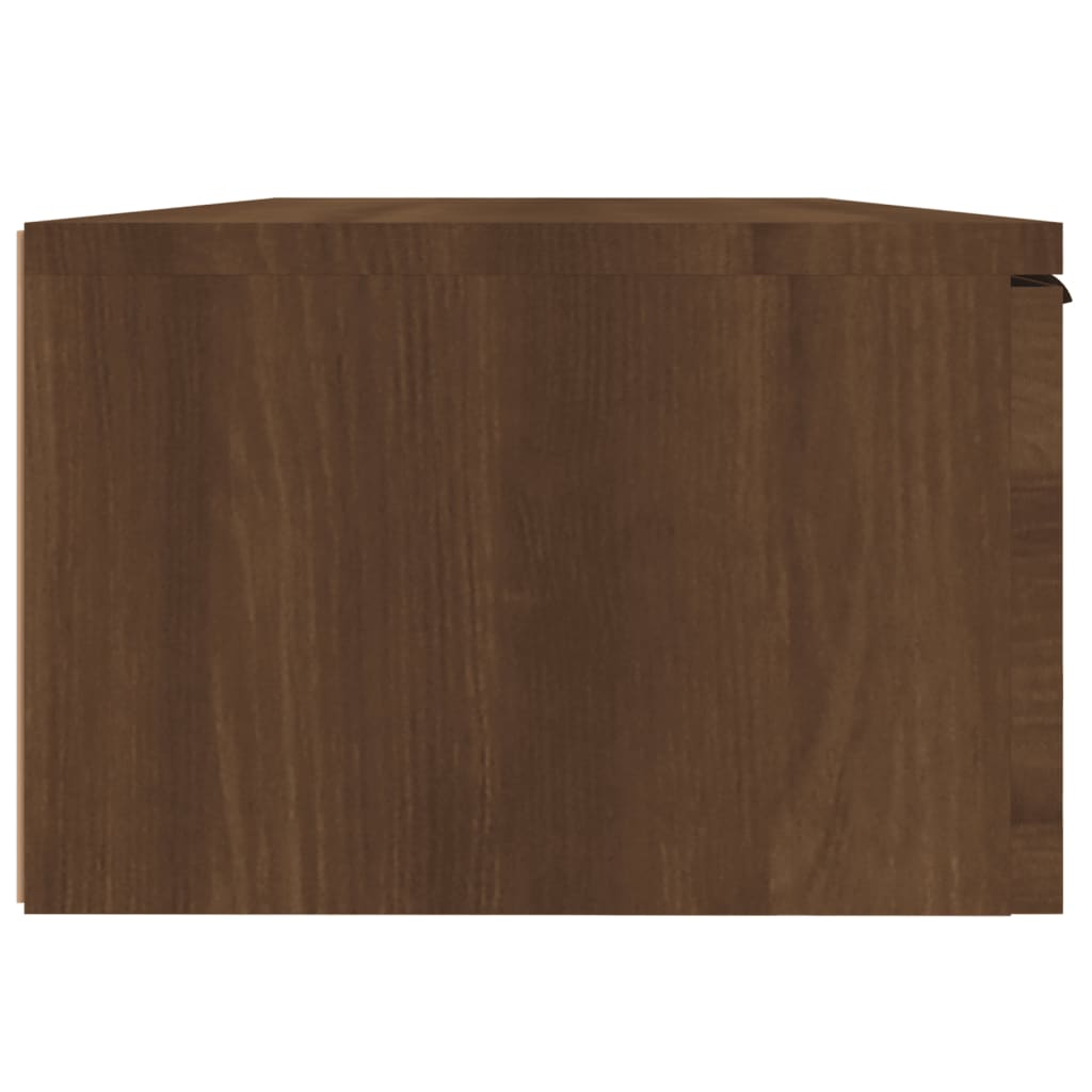 vidaXL Armario de pared madera de ingeniería marrón roble 68x30x20 cm