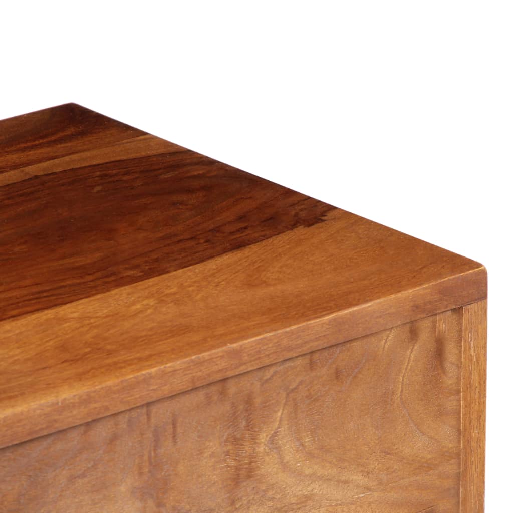 vidaXL Mueble para TV 160x30x45 cm madera maciza de sheesham