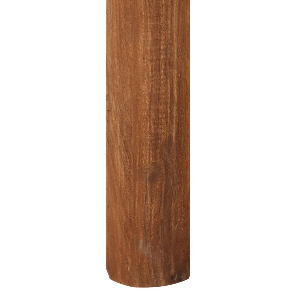 vidaXL Mesa alta cocina madera acacia acabado miel 110x55x106 cm
