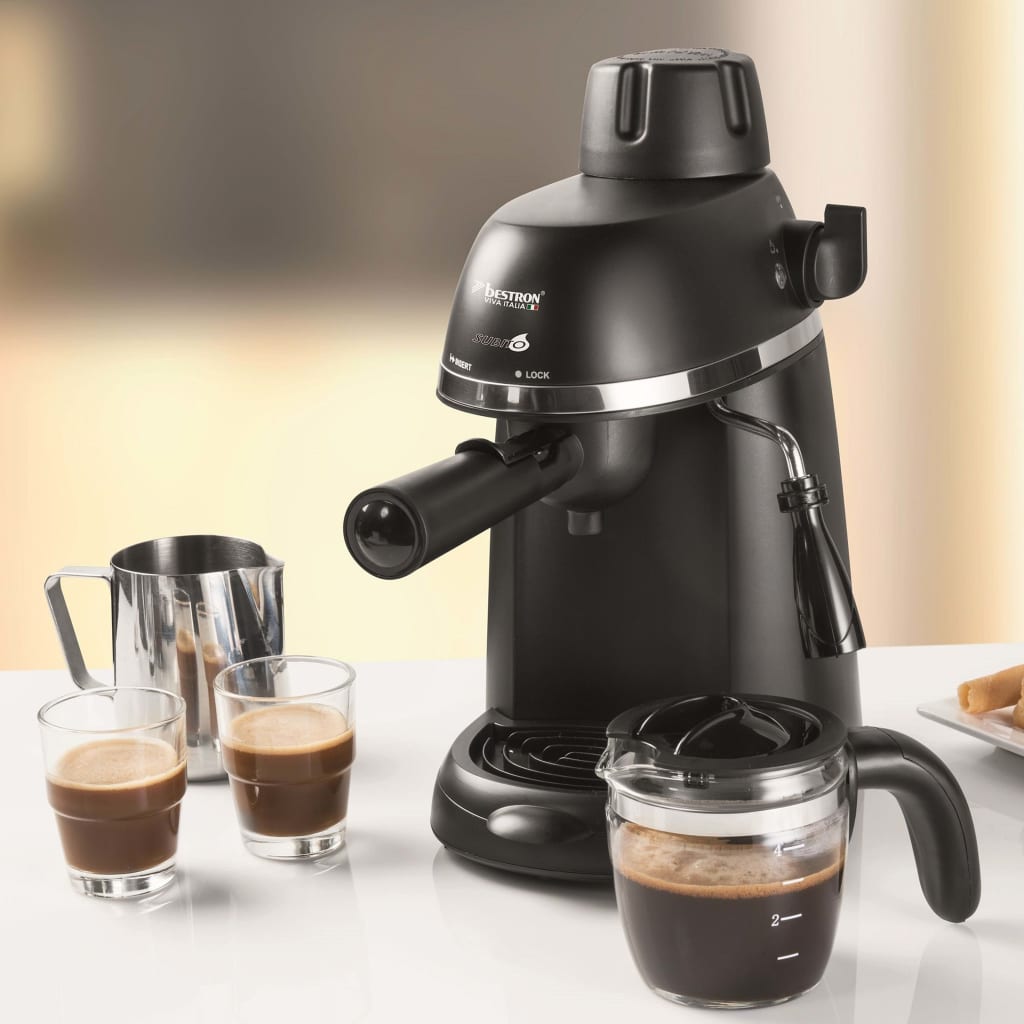 Bestron Cafetera espresso AES800 800 W negro