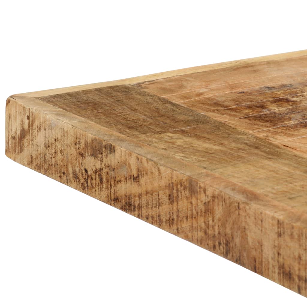 vidaXL Mesa de comedor madera maciza de mango en bruto 140x70x75 cm