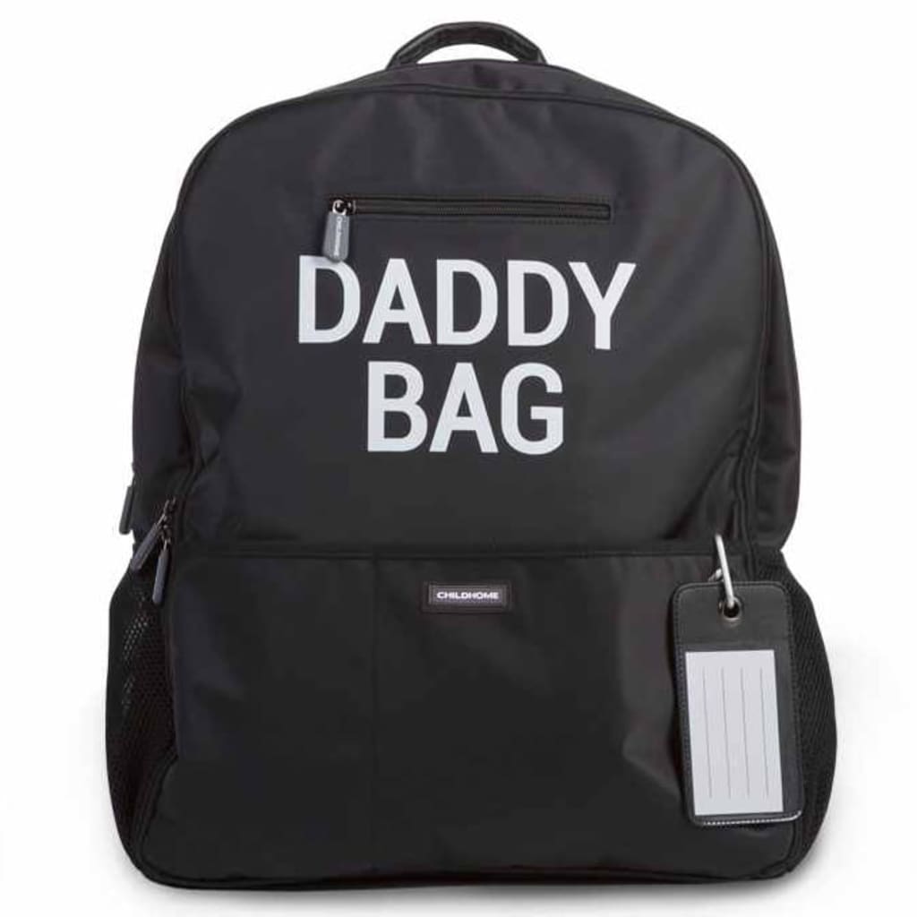 CHILDHOME Bolsa para pañales Daddy Bag 40x20x47 cm negro