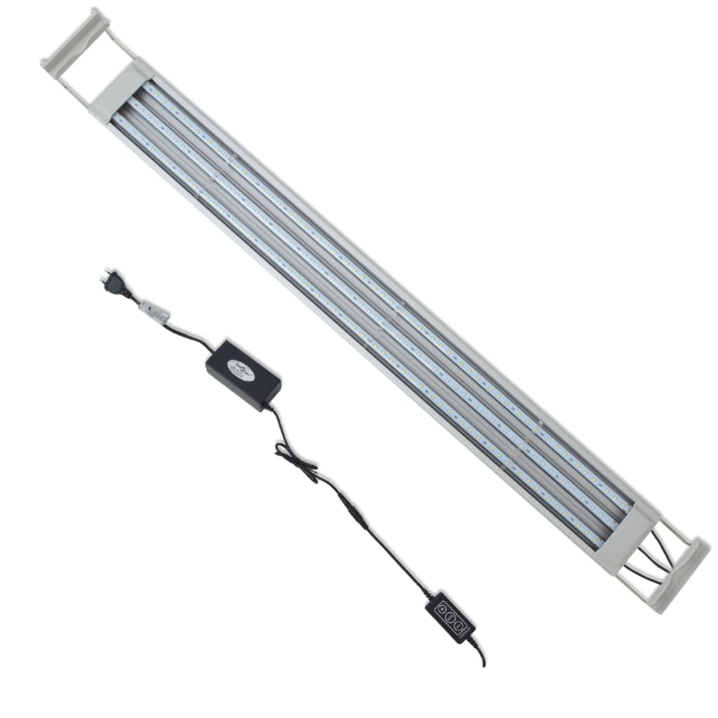 vidaXL Lámpara LED de acuario aluminio IP67 100-110 cm