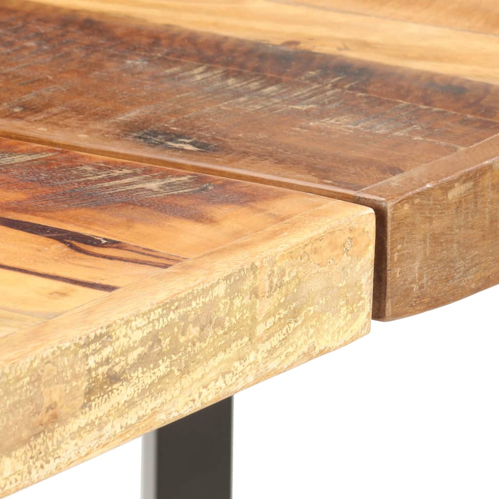 vidaXL Set de muebles de bar 9 piezas madera maciza reciclada