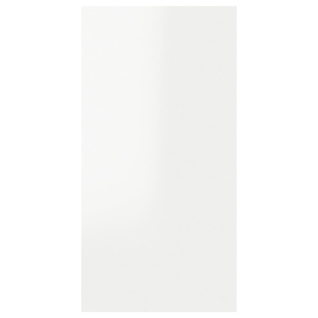 vidaXL Mueble de TV 2 uds contrachapada blanco brillante 30,5x30x60 cm