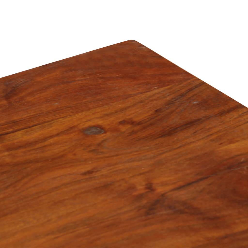 vidaXL Zapatero de madera maciza de acacia 60x40x41 cm