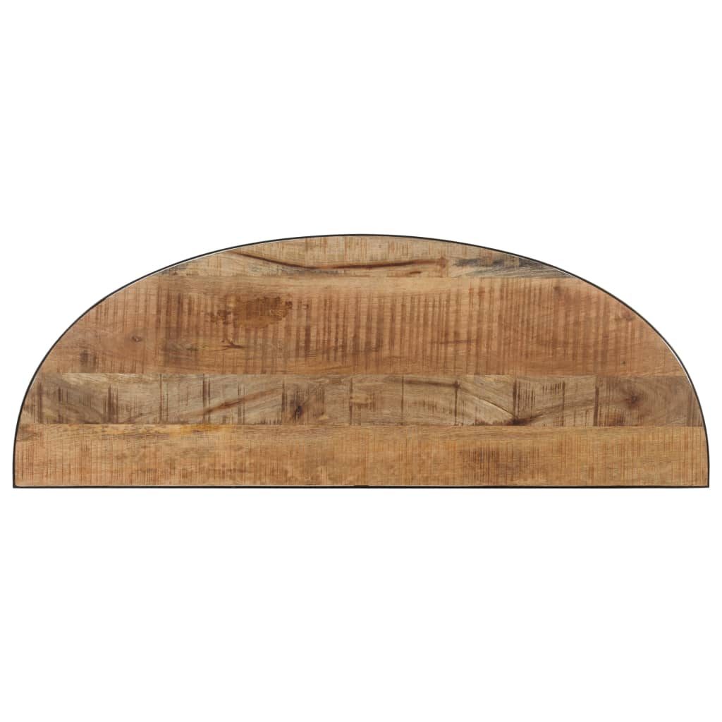 vidaXL Mesa auxiliar de madera maciza de mango 110x40x77 cm