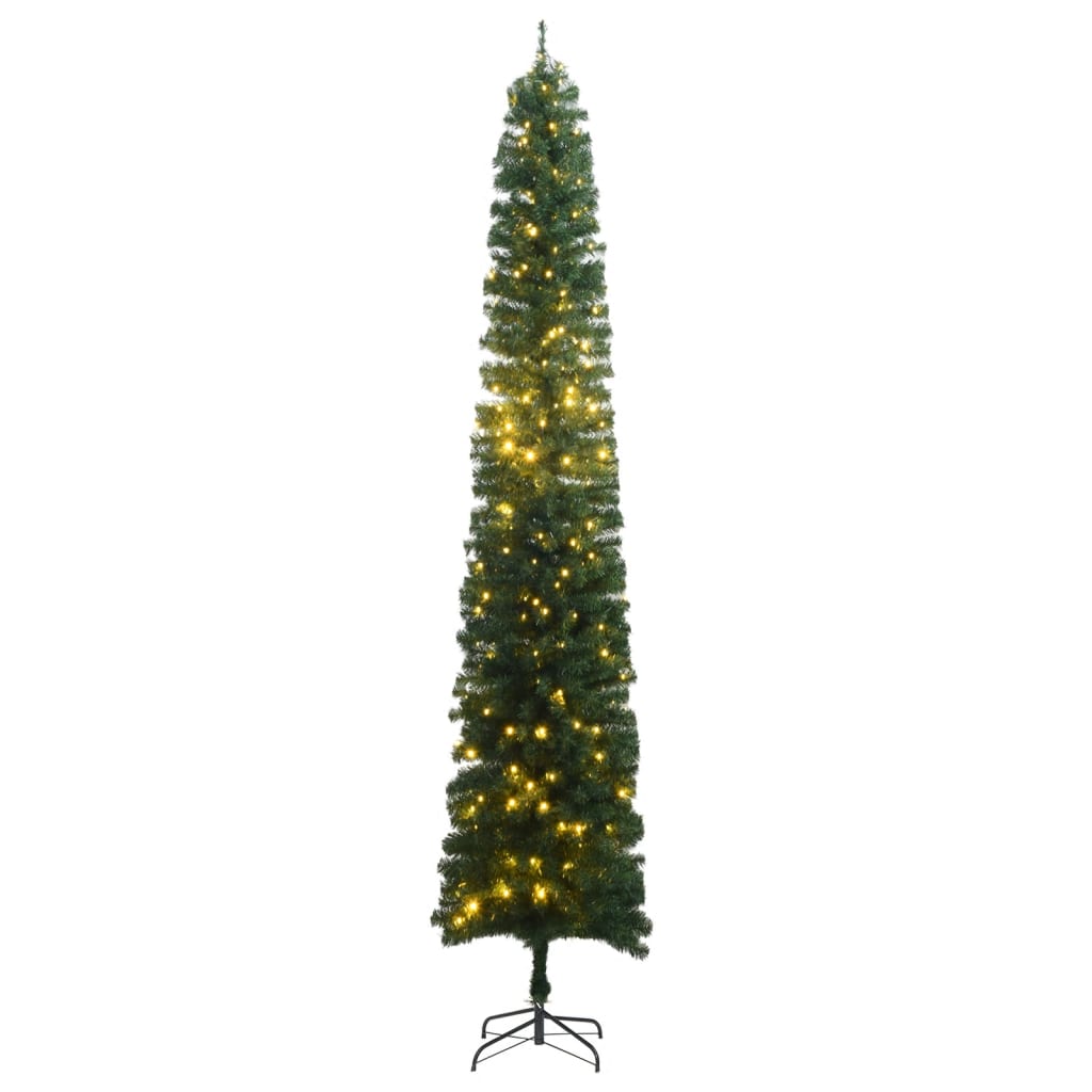 vidaXL Árbol de Navidad estrecho con 300 LED 300 cm
