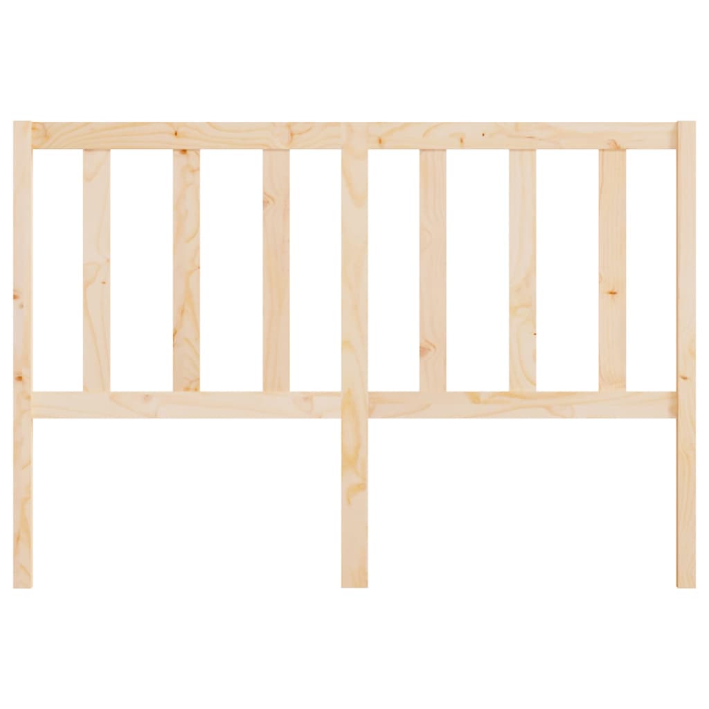 vidaXL Cabecero de cama madera maciza de pino 141x4x100 cm