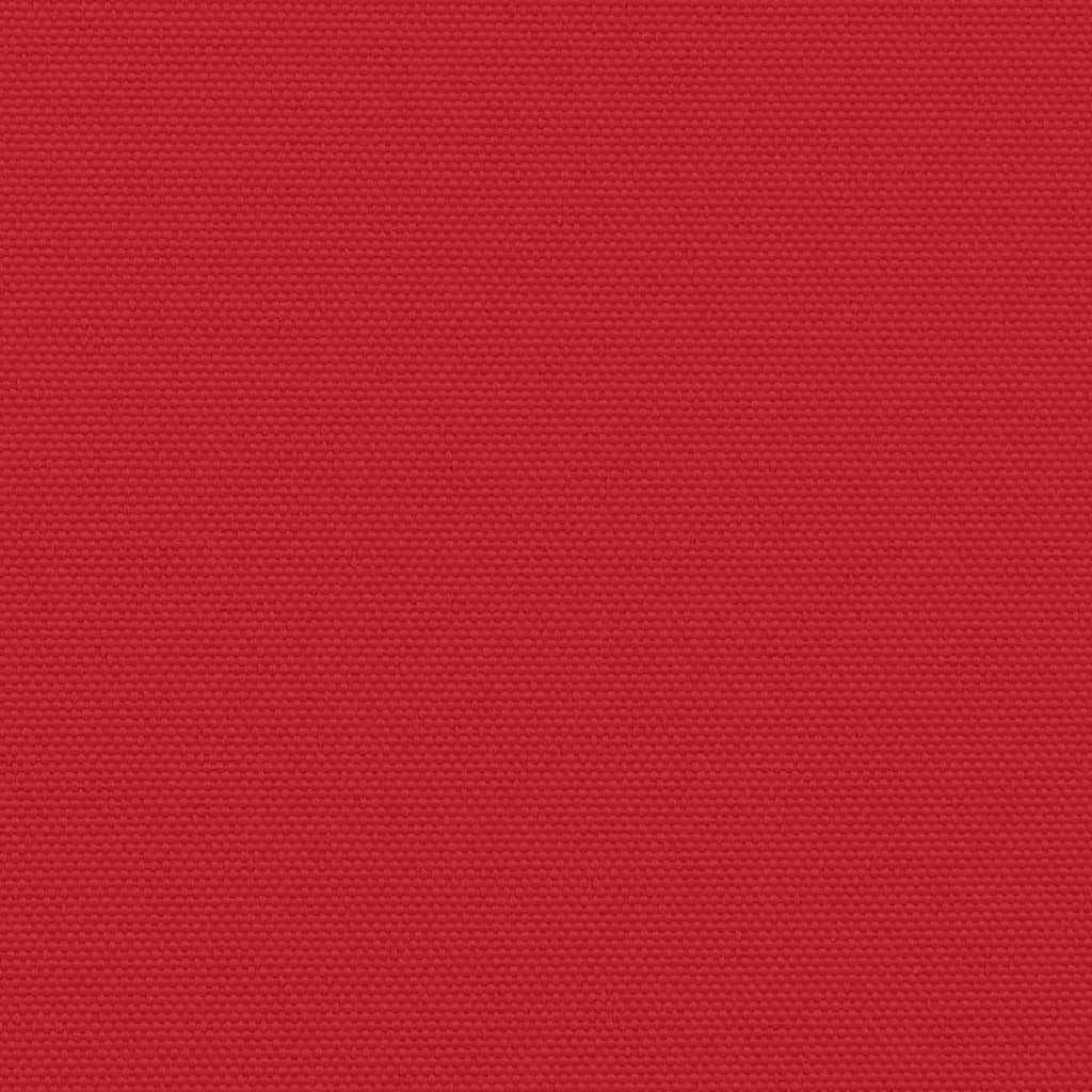 vidaXL Toldo lateral retráctil rojo 120x500 cm