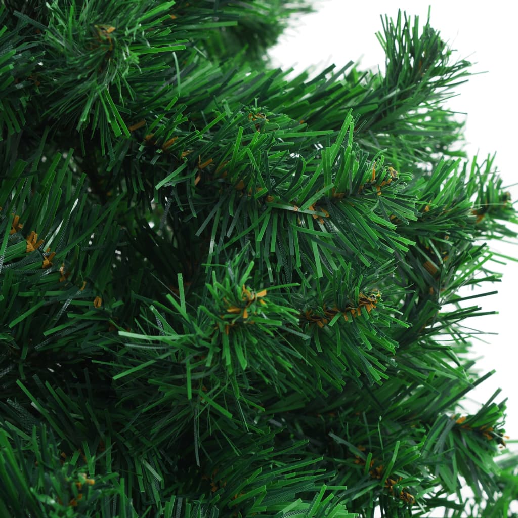 vidaXL Árbol de Navidad artificial con luces y soporte 230 ramas 120cm