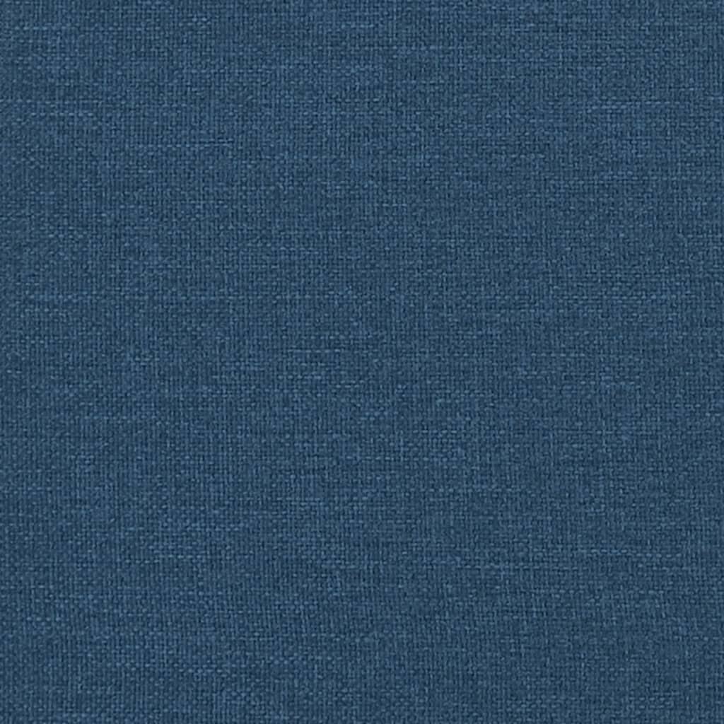 vidaXL Juego de sofás 2 piezas tela azul
