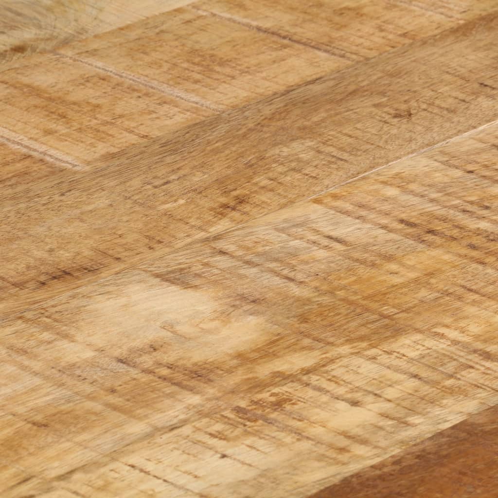 vidaXL Mesa de comedor madera de mango rugosa 140x70x76 cm