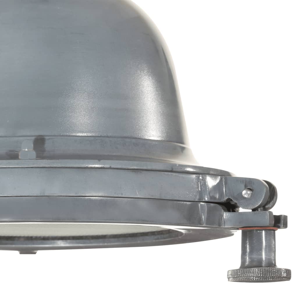 vidaXL Lámpara colgante de aluminio 25x25x138 cm
