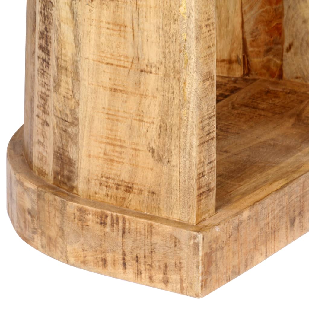 vidaXL Estantería de madera maciza de mango 50x40x180 cm
