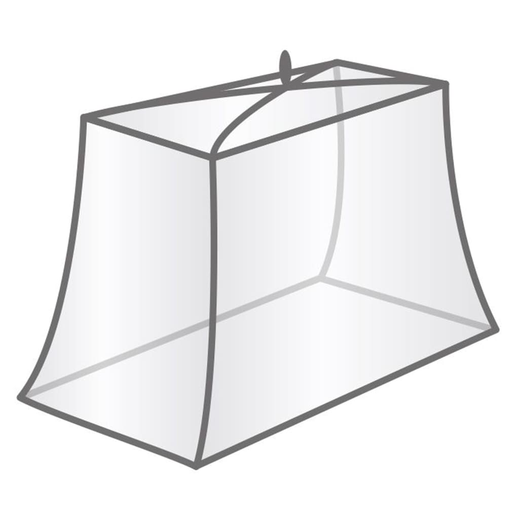 Travelsafe Mosquitera en forma de cubo Tropical 1 persona blanco
