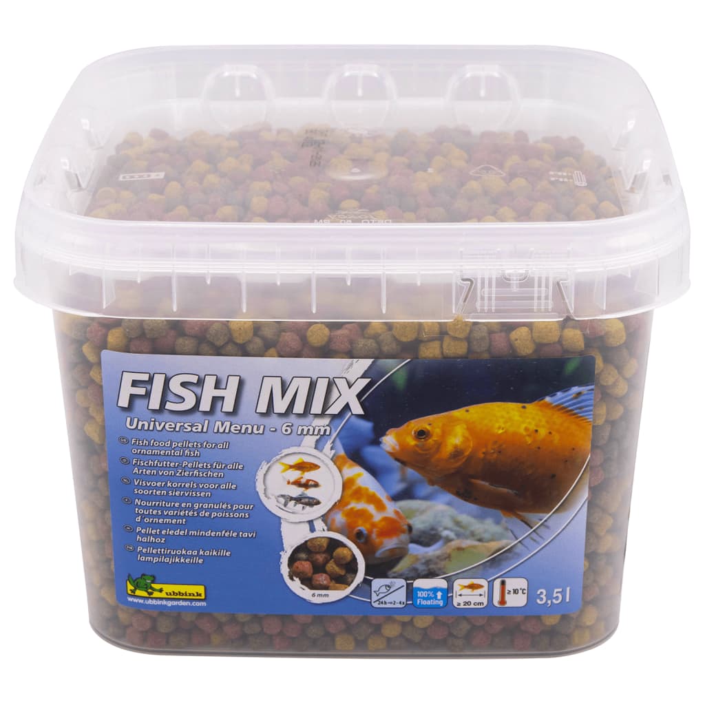 Ubbink Comida para peces Fish Mix Universal Menu 6 mm 3,5 l