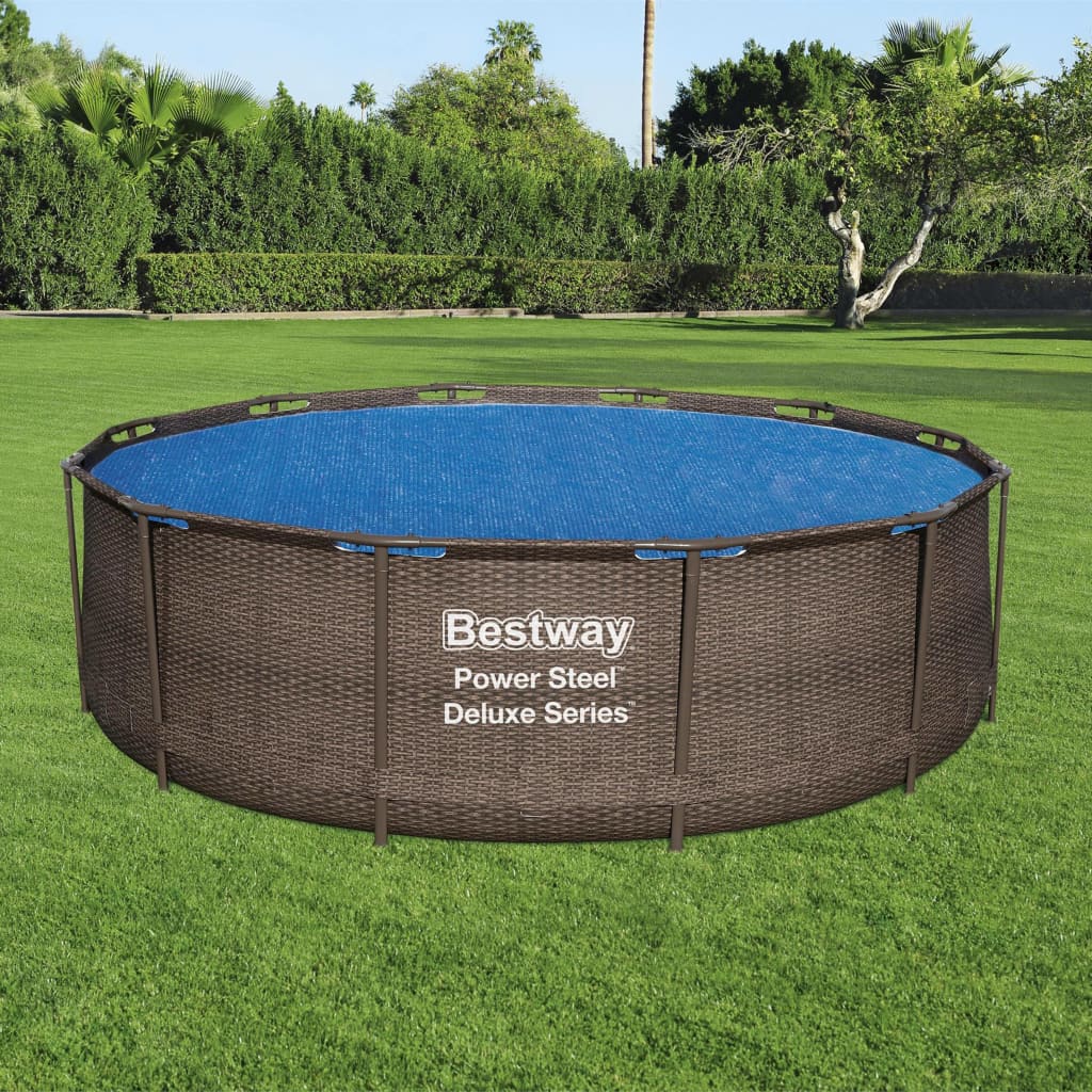 Bestway Cubierta solar para piscina Flowclear 356 cm