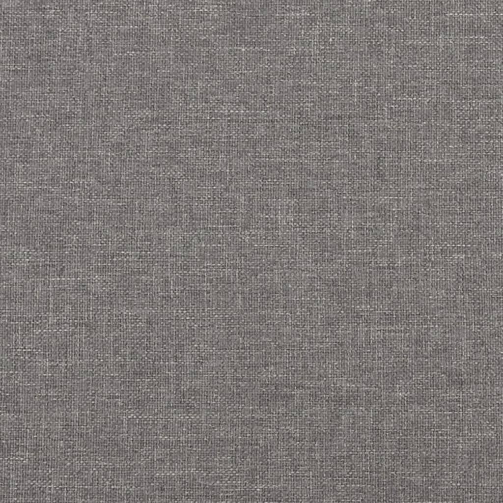 vidaXL Sofá de 3 plazas de tela gris claro 180 cm