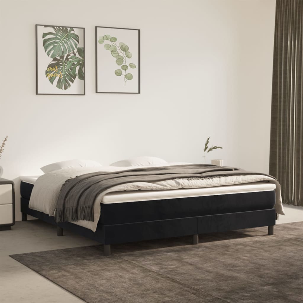 vidaXL Estructura de cama de terciopelo gris claro 160x200 cm