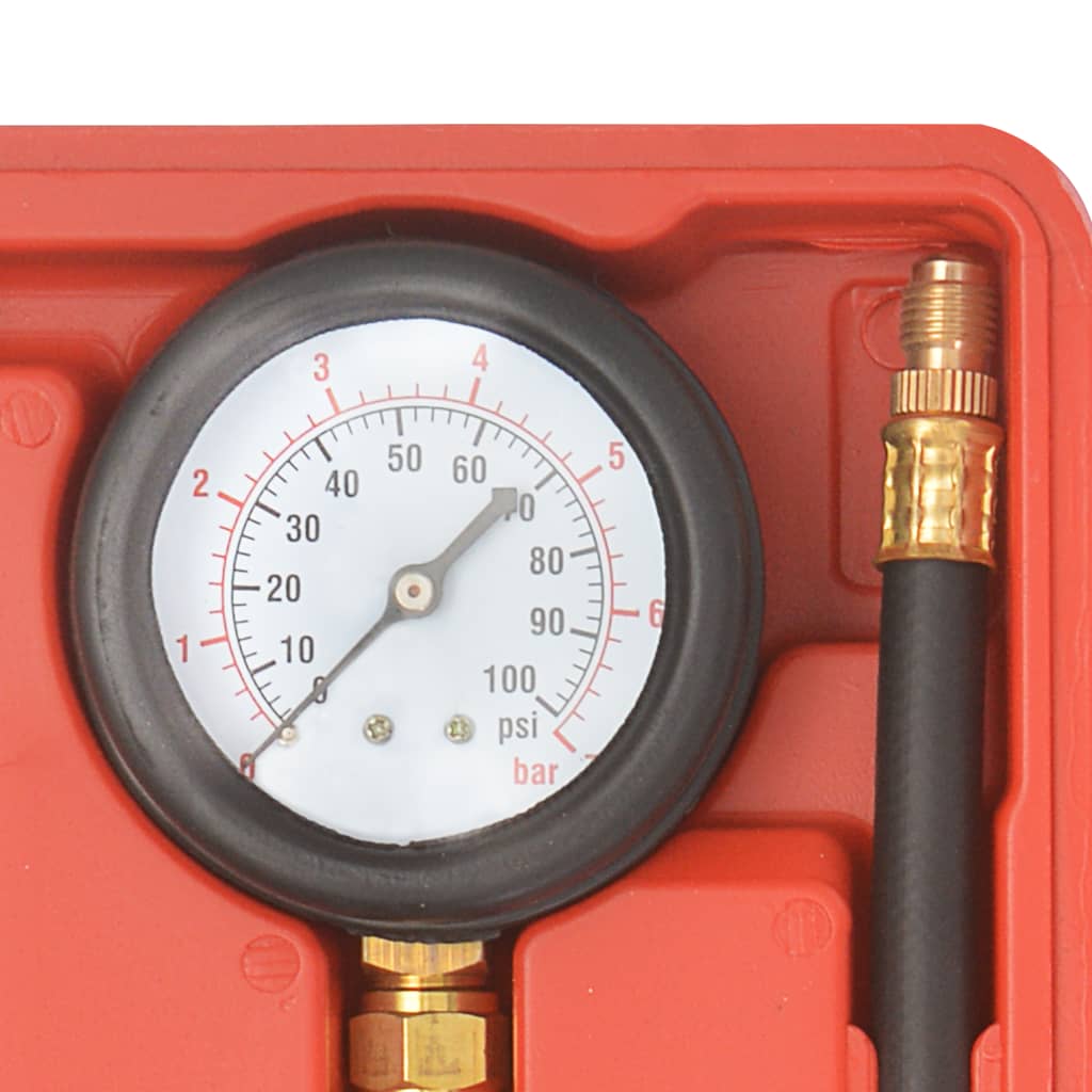 vidaXL Kit de verificación de presión diésel y gasolina
