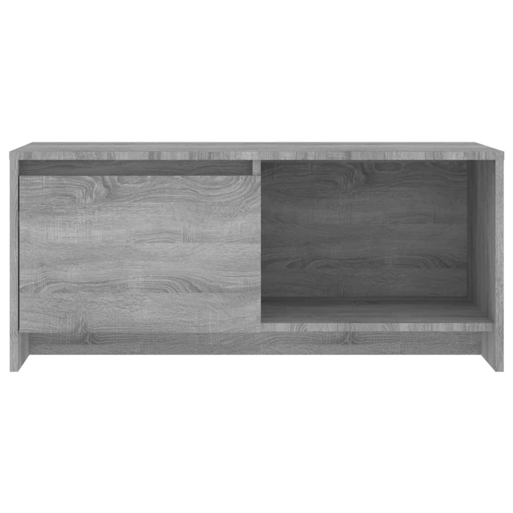 vidaXL Mueble de TV madera de ingeniería gris Sonoma 90x35x40 cm