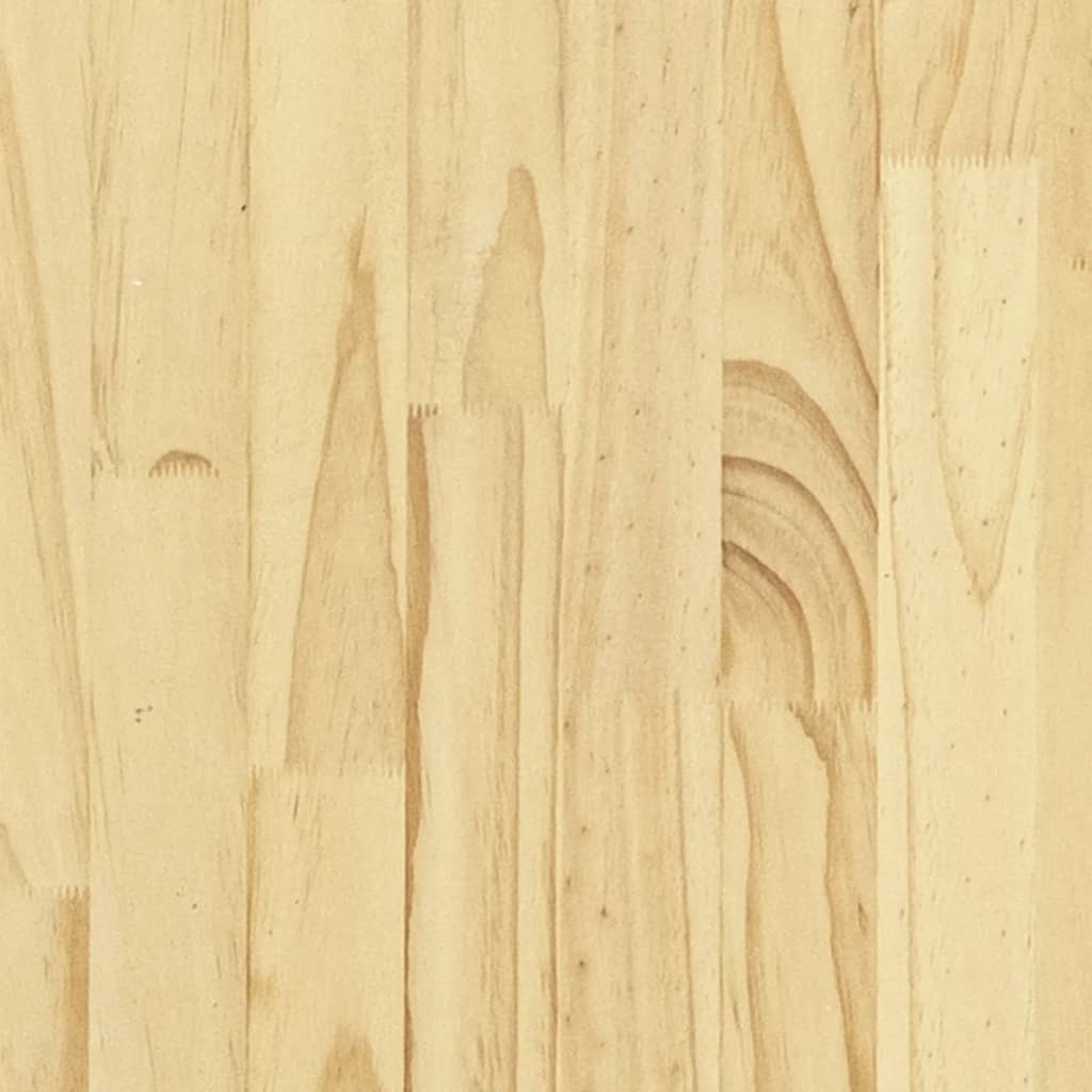 vidaXL Mesita de noche madera maciza de pino 35,5x33,5x41,5 cm