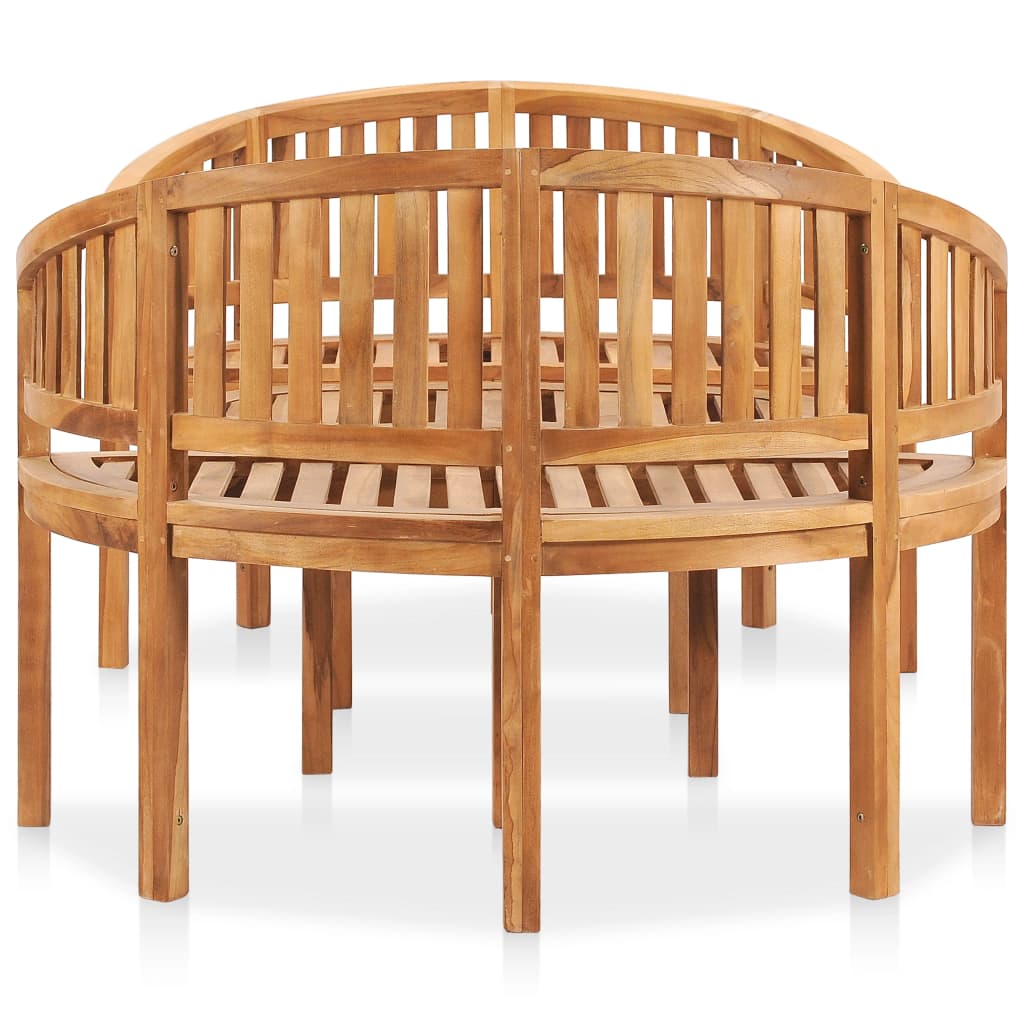 vidaXL Juego de muebles de jardín 3 piezas madera maciza de teca