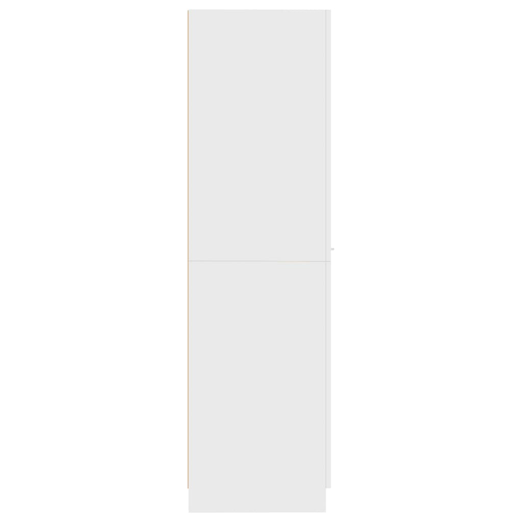 vidaXL Armario de boticario madera contrachapada blanco 30x42,5x150 cm