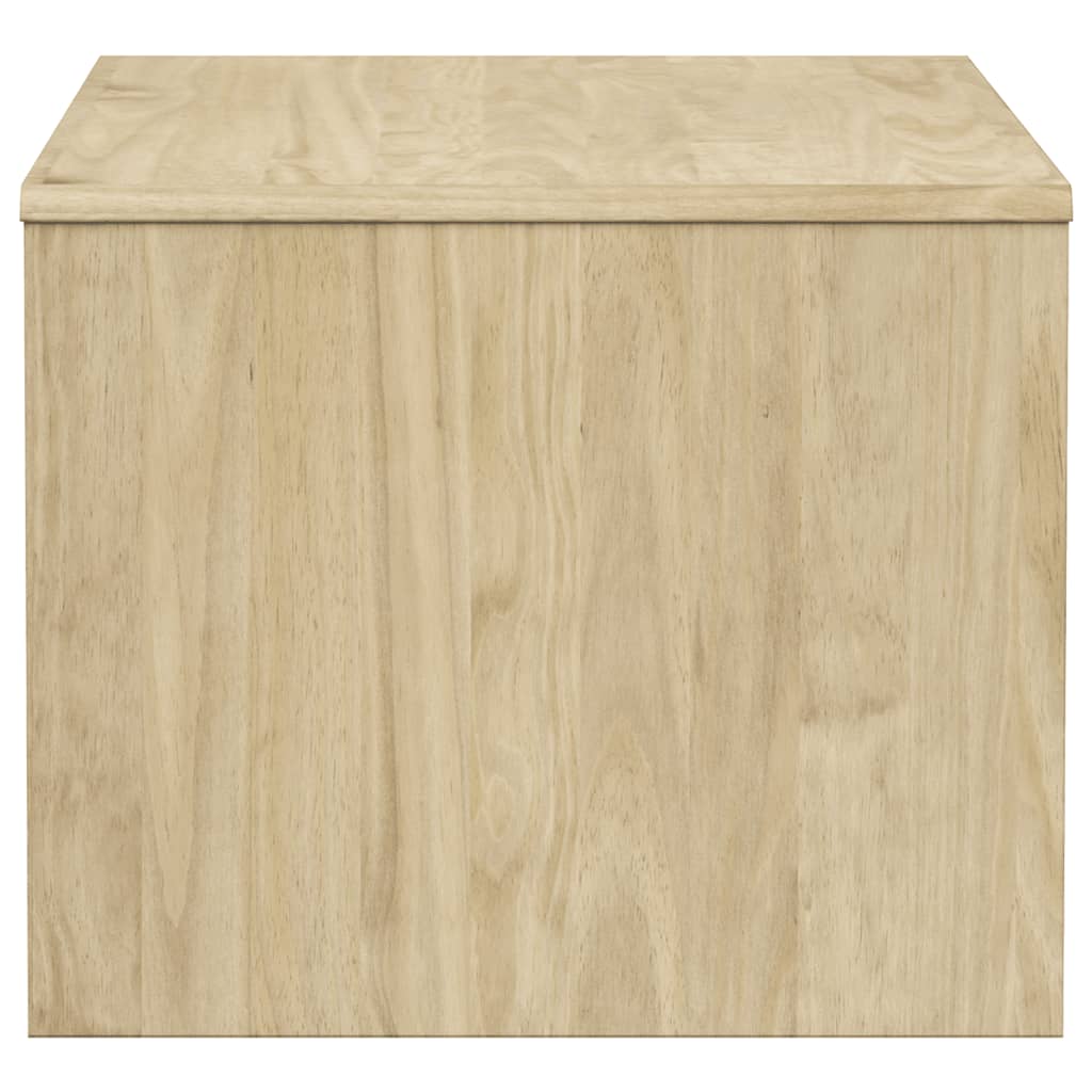 vidaXL Mesa de centro SAUDA madera maciza pino color roble 99x55x45 cm