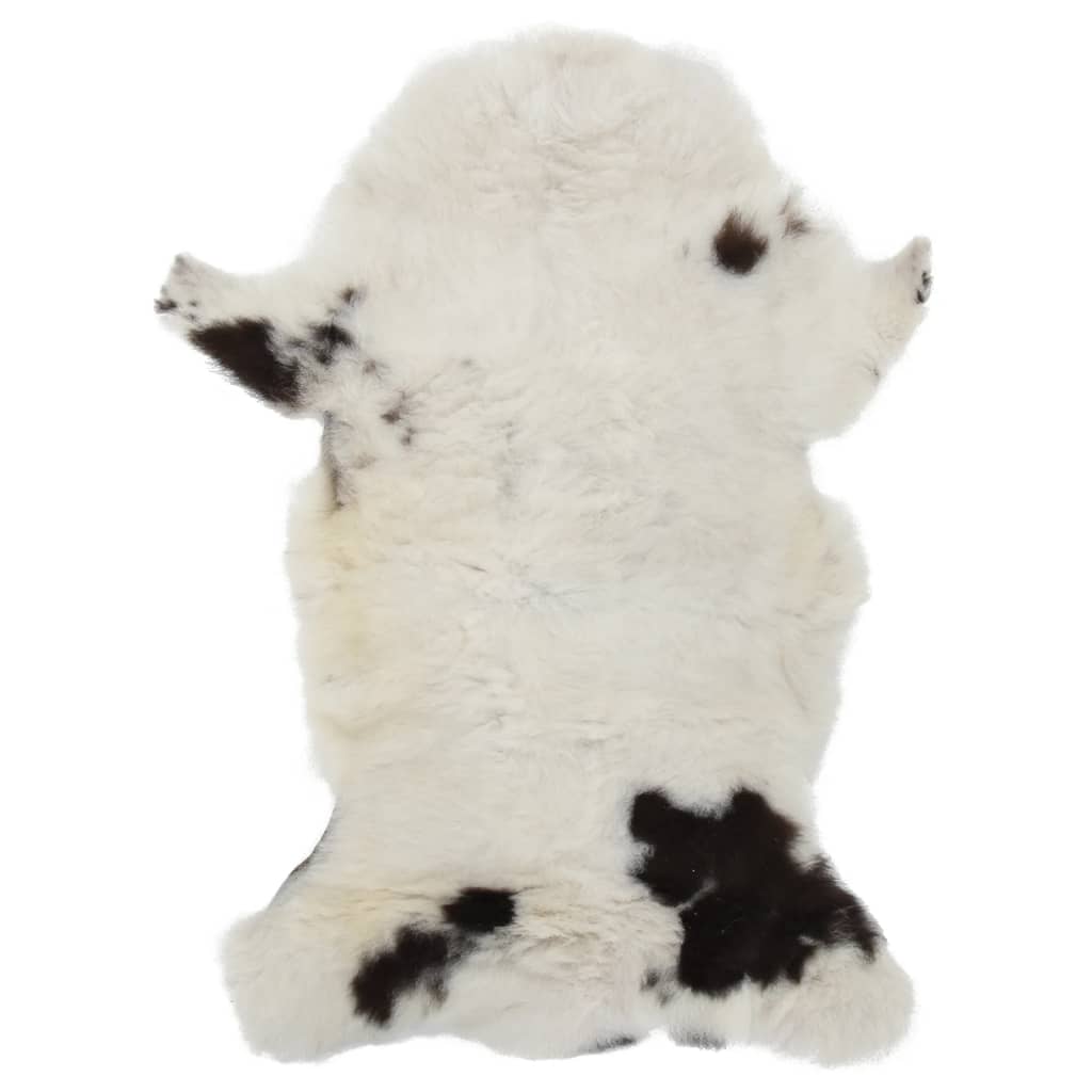 vidaXL Piel de oveja color mixto 70x100 cm