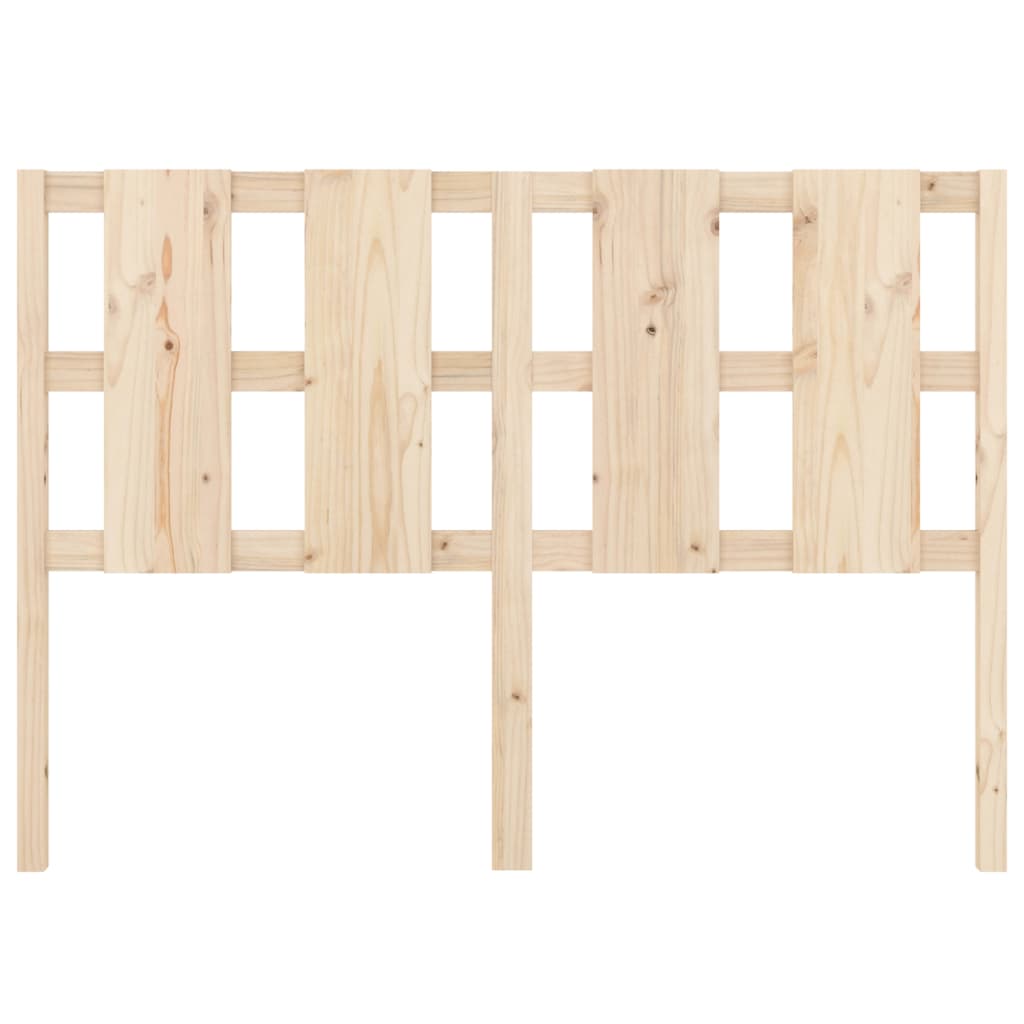 vidaXL Cabecero de cama madera maciza de pino 140,5x4x100 cm