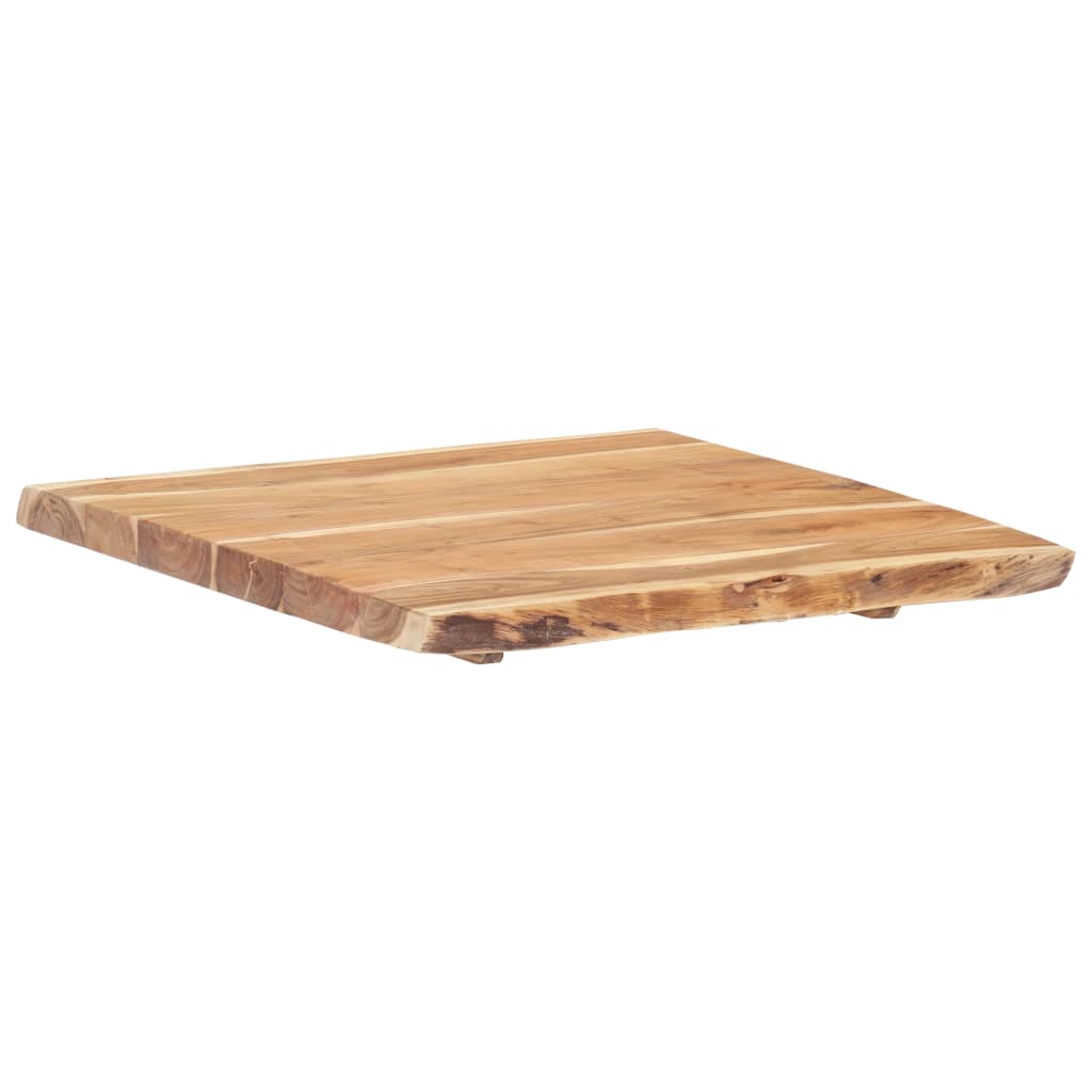 vidaXL Superficie de mesa de madera maciza de acacia 58x(50-60)x3,8 cm