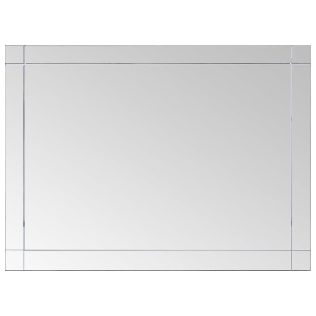 vidaXL Espejo de pared vidrio 60x40 cm