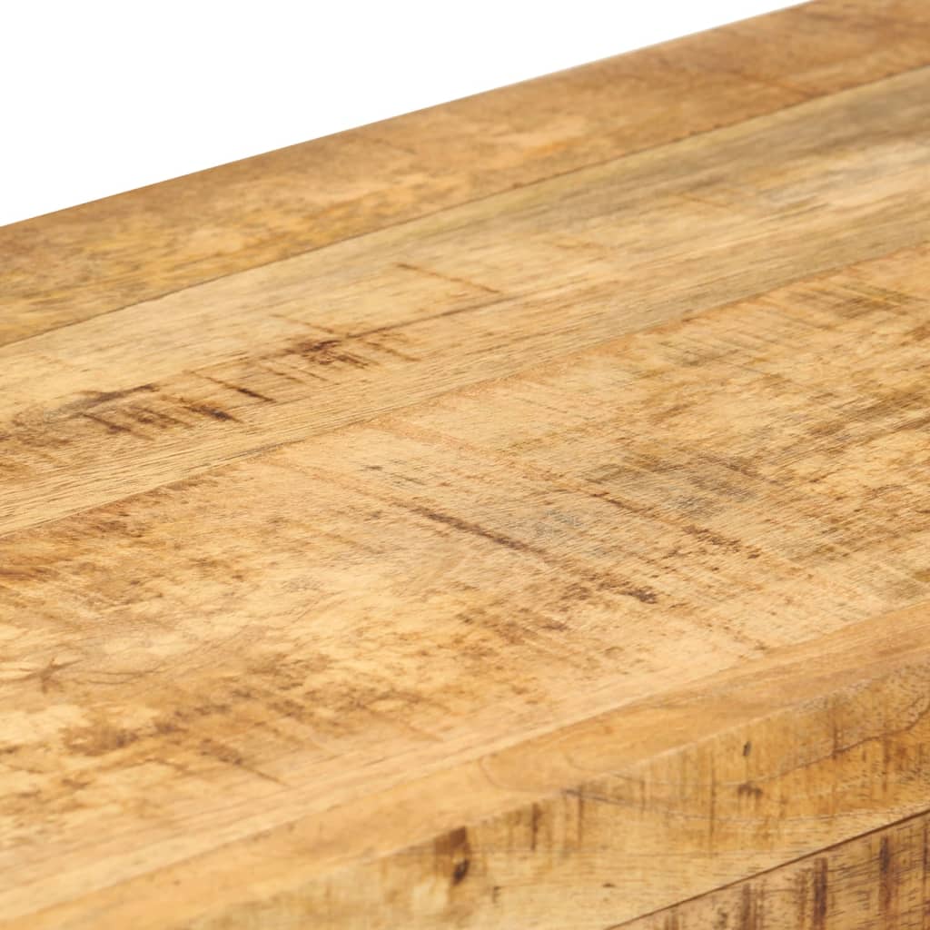 vidaXL Mesa consola de madera maciza de mango 110x30x76 cm
