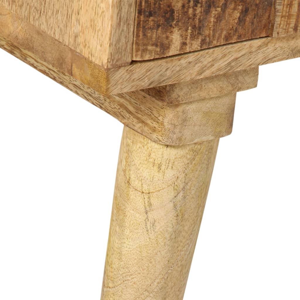 vidaXL Aparador de madera maciza de mango 120x30x70 cm