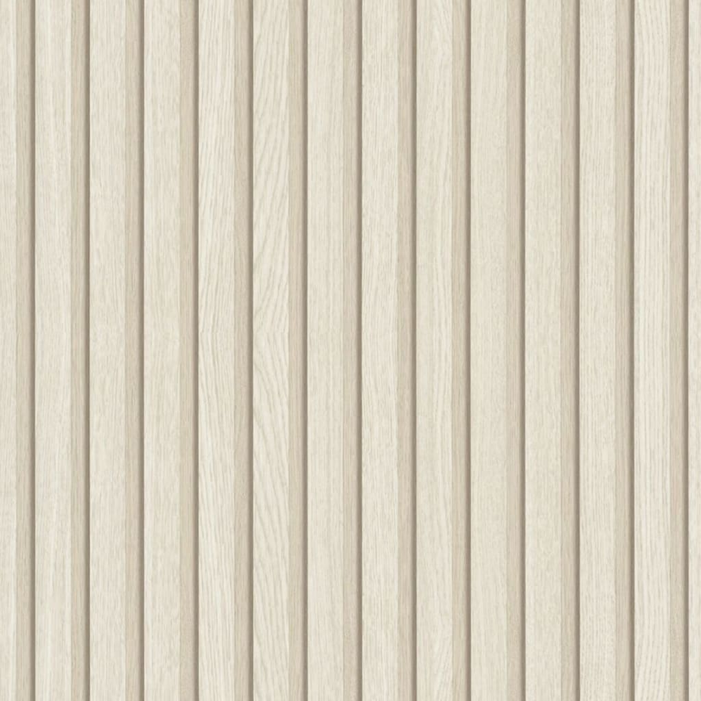 Noordwand Panel pintado Botanica Wooden Slats beige