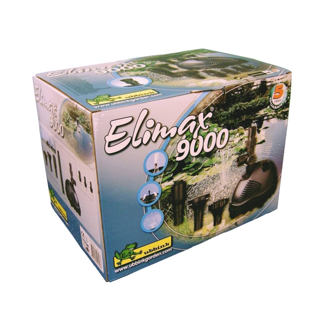 Ubbink Bomba de fuente estanque Elimax 9000 1351306