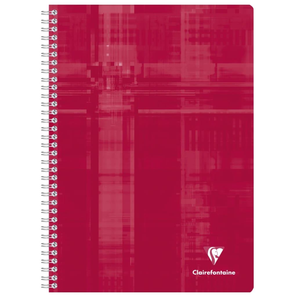 Clairefontaine Cuadernos con espiral A4 90 hojas cuadrícula 5x5mm 5uds